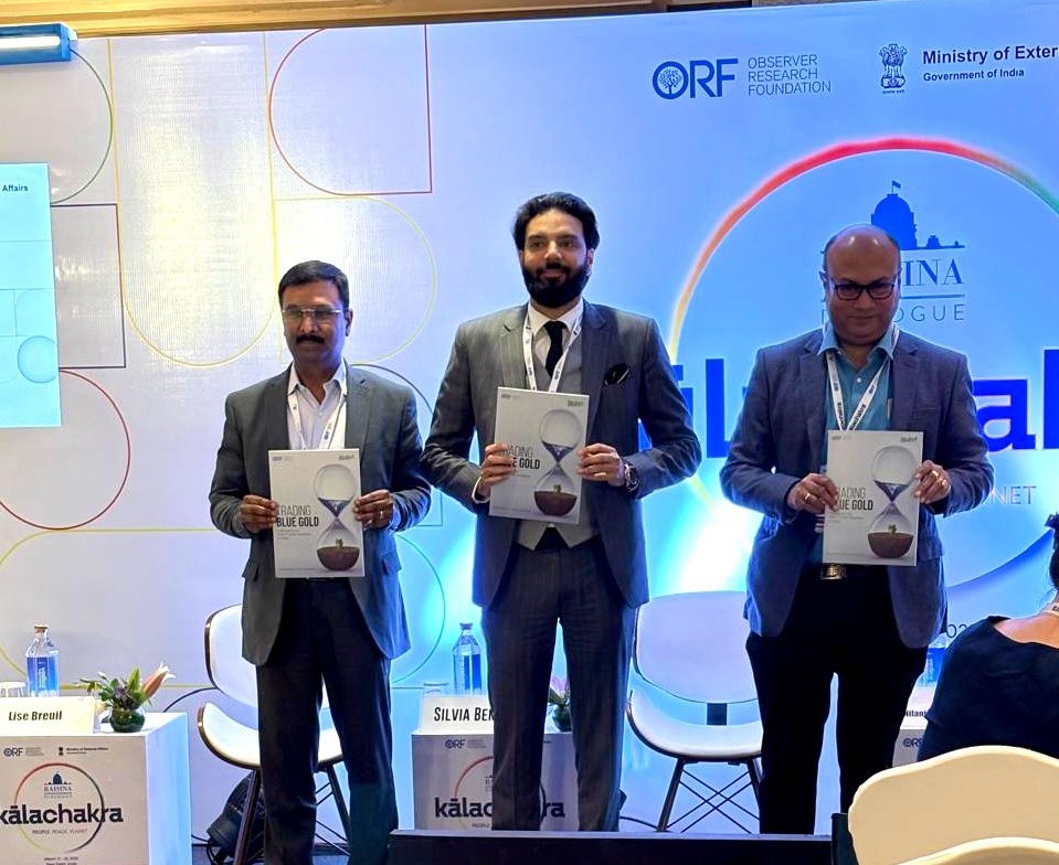 Bisleri International and Observer Research Foundation jointly unveils a book on ‘Water Credits Valuation’ at Raisina Dialogue 2025 